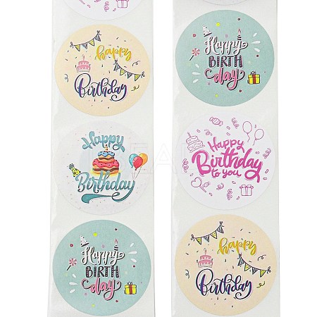 Birthday Stickers Roll DIY-H167-03-1