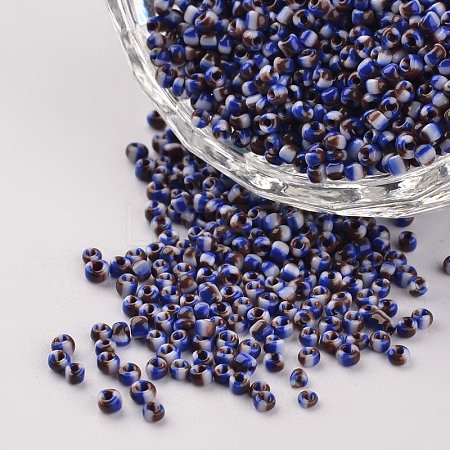 12/0 Opaque Colours Seep Glass Beads LS-SEED-M008-C14-1