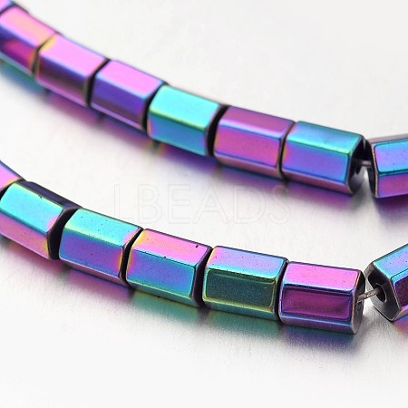 Electroplate Non-magnetic Synthetic Hematite Bead Strands G-F300-38A-02-1