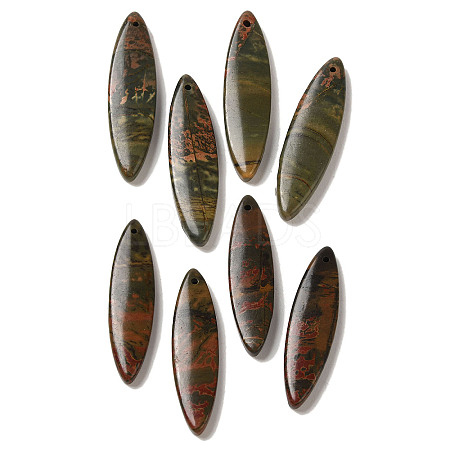 Natural Picasso Jasper Pendants G-Q161-06A-1