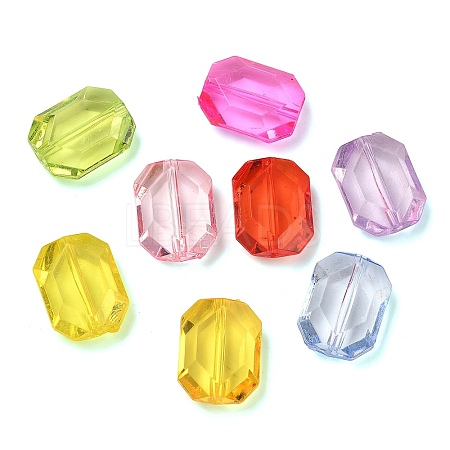 Transparent Acrylic Beads OACR-Z037-03-1