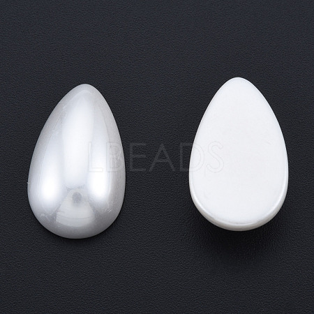ABS Plastic Imitation Pearl Cabochons KY-N015-28-1