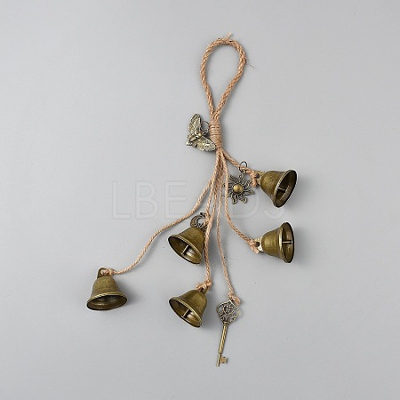 Iron Bell Wind Chime HJEW-WH20023-005AB-1