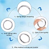10Pcs Alloy Spring Gate Rings FIND-SP0001-38P-6
