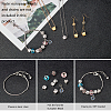 Tibetan Style Zinc Alloy Dog Paw Prints European Beads MPDL-PH0001-07-RS-6