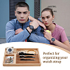 Silicone Watch Display Stands and Bamboo Watch Strap Organizer Tray ODIS-OC0001-85-5
