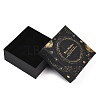 Gold Stamping Planet Cardboard Jewelry Packaging Boxes CON-T002-01C-2