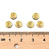 Brass Grade A Rhinestone Spacer Beads RSB036NF-09G-3
