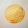 Self Adhesive Brass Stickers DIY-E015-39B-1