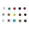 Opaque Solid Color Glass Beads EGLA-X0006-02A-4mm-3