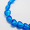 Handmade Silver Foil Glass Beads FOIL-R050-12x8mm-5-2