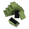 12Pcs Cardboard Paper Jewelry Storage Boxes with Sponge CON-TA0001-43D-2