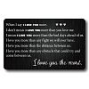 Rectangle 201 Stainless Steel Custom Blank Thermal Transfer Wallet Card DIY-WH0252-001-1