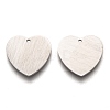 Tarnish Resistant 304 Stainless Steel Pendants STAS-O133-02C-P-1