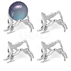 Alloy Crystal Ball Holders ODIS-WH0007-59B-P-1