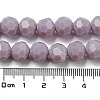 Opaque Glass Beads Stands EGLA-A035-P10mm-D11-5