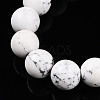 Natural Howlite Beads Stretch Bracelets BJEW-T022-04O-3