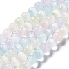 Natural Selenite Beads Strands G-D071-01A-1
