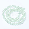 Electroplate Glass Beads Strands EGLA-A034-J8mm-B03-2