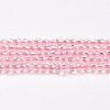 Transparent Glass Beads Strands GLAA-H021-03-08-2