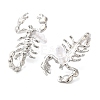 Alloy Ear Studs EJEW-U002-06S-2