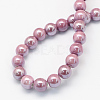 Glazed Porcelain Round Beads PORC-S489-10mm-16-2