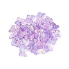 Electroplate Transparent Glass Beads EGLA-N057-03E-1