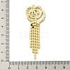 Brass Rhinestone Pendants KK-I715-16G-03-3