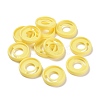 Resin Loose Leaf Ring Round Binder Discs FIND-WH0143-02D-3