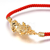 Adjustable Nylon Cord Bracelets BJEW-L639-05-2
