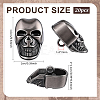 20Pcs Alloy Shank Buttons BUTT-PH0001-82B-B-2