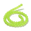 Natural & Dyed Malaysia Jade Bead Strands G-A146-8mm-A09-01-3