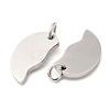 Non-Tarnish 304 Stainless Steel Pendants STAS-Z042-15P-2