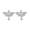 Non-Tarnish 304 Stainless Steel Pendants STAS-B031-36P-2
