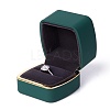 Square Plastic Jewelry Ring Boxes OBOX-F005-01A-3