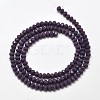 Faceted Rondelle Glass Beads Strands X-EGLA-J134-3x2mm-A04-2