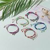 Adjustable Nylon Cord Braided Bracelet Making AJEW-JB00877-5