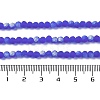 Transparent Glass Beads Strands EGLA-A044-T3mm-MB31-5