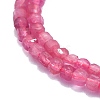 Natural Pink Tourmaline Beads Strands G-P457-B01-02B-2