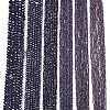 Electroplate Glass Beads Strands EGLA-A044-P8mm-A11-2