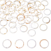60Pcs Natural Freshwater Shell Linking Rings SHEL-NB0001-68-1