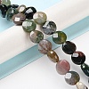 Natural Indian Agate Beads Strands G-K357-B08-01-2
