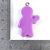 Halloween Theme Resin Pendants RESI-M046-01B-02-3