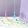 ARRICRAFT 270Pcs 9 Colors Imitation Cracked Jade Glass Beads Sets GLAA-AR0001-37-5