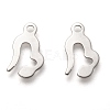 201 Stainless Steel Charms STAS-C017-11P-1