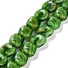 Handmade Milleflori Glass Beads Strands LAMP-M018-01A-05-1