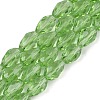 Transparent Glass Beads Strands EGLA-N013-T10mm-D13-1