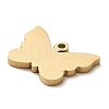 Ion Plating(IP) 304 Stainless Steel Pendants STAS-E199-08G-2