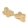 Christmas Brass Micro Pave Clear Cubic Zirconia Pendants KK-A280-03F-G-2