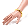 7Pcs 7 Colors Column Polymer Clay Stretch Beaded Bracelets BJEW-JB08764-4